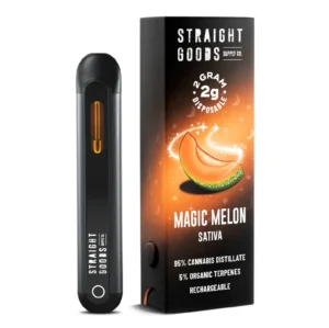 Straight Goods 2gram Disposable – Magic Melon Straight Goods 2gram Disposable – Magic Melon